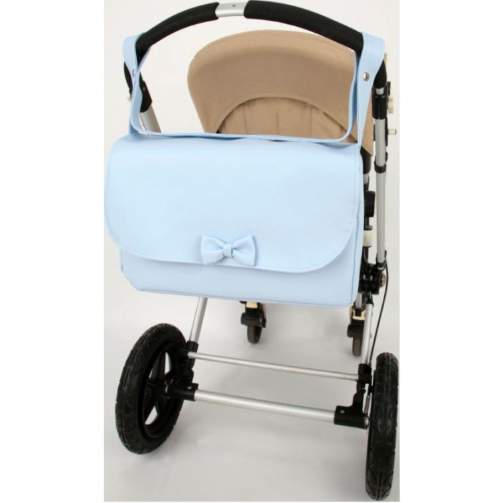 Blue Spanish Baby Changing Bag, Designer Changing Bag at Arabella's Baby  Boutique
