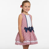 Newness Red & Navy Heart Dress