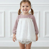 Noa Pink & Ivory Dress Set