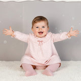 Mebi Pink Floral Dress