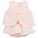 CALAMARO - Pink Frilly Dress Set - Arabella's Baby Boutique
