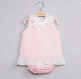 Dadati Pink Baby Dress Set - Arabella's Baby Boutique