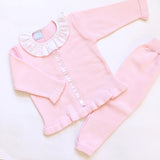 Pink Granlei Knitted Tracksuit - Arabella's Baby Boutique