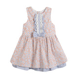 Newness Pink & Blue Dress - Arabella's Baby Boutique