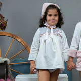 Jam pant set with furry bonnet - Arabella's Baby Boutique