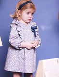 Fina Ejerique Teal Girls Dress - Arabella's Baby Boutique