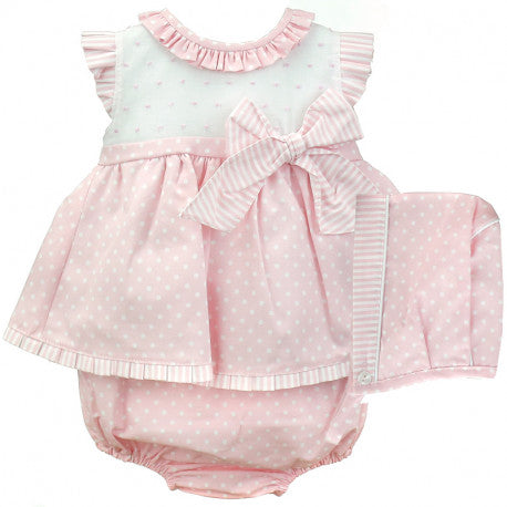 BABYFERR - 'Miranda Baby Dress Set' Three Piece Set - Arabella's Baby Boutique