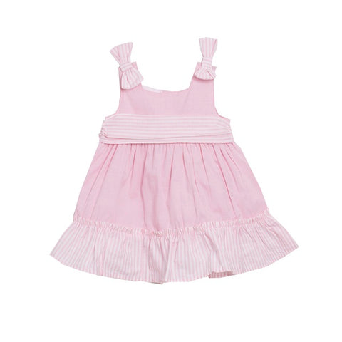 'Amy' Baby dress in Pink - Arabella's Baby Boutique