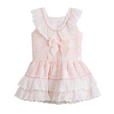 Newness Pink Floral Dress, Baby Pink - Arabella's Baby Boutique