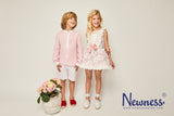 Newness Floral Pink Baby Dress Set - Arabella's Baby Boutique